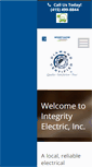 Mobile Screenshot of integrityelectric.net